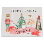 Sac cadeau à thème Nutcracker personnalisé (Devant)