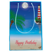 Sac cadeau à thème phare (Devant)