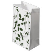 Sac cadeau à thème Plante feuille et feuillage (Dos Angle)