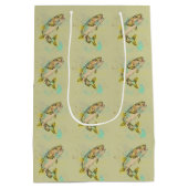 Sac cadeau à truite arc-en-ciel verte (Dos)