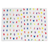 Sac cadeau ABC Baby shower (Devant)