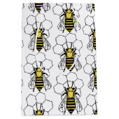 Sac cadeau - Abeilles jaunes et noires (Devant)