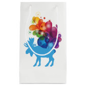 Sac cadeau Abstrait à l'orignal (Devant)