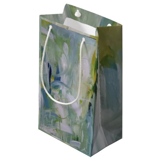 Sac cadeau abstrait Design (Devant Angle)