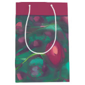 sac cadeau Abstrait roux moyen (Devant)