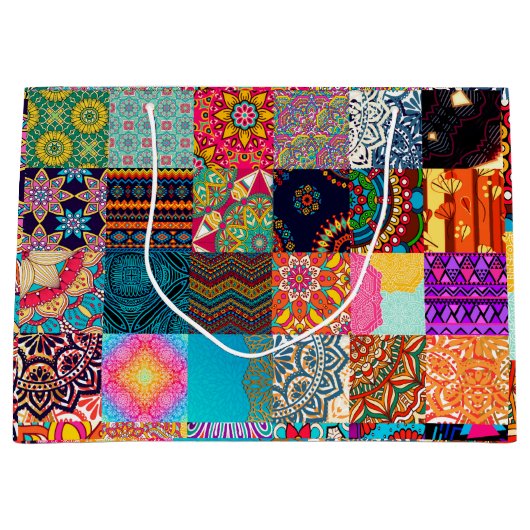 Sac cadeau africain (Devant)