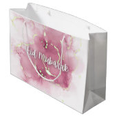 Sac cadeau Aïd el-Moubarak/Happy Aïd Sac en marbre (Dos Angle)