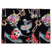 Sac cadeau Alice au pays des merveilles (Dos)