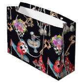 Sac cadeau Alice au pays des merveilles (Dos Angle)