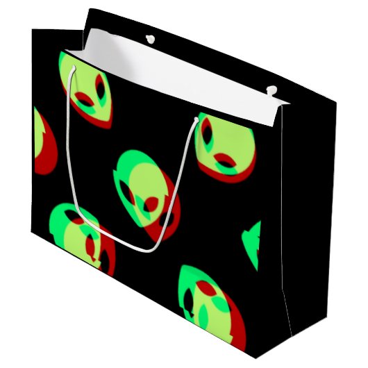 Sac cadeau Alien (Devant Angle)