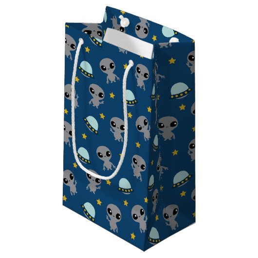 Sac cadeau Aliens (Devant Angle)