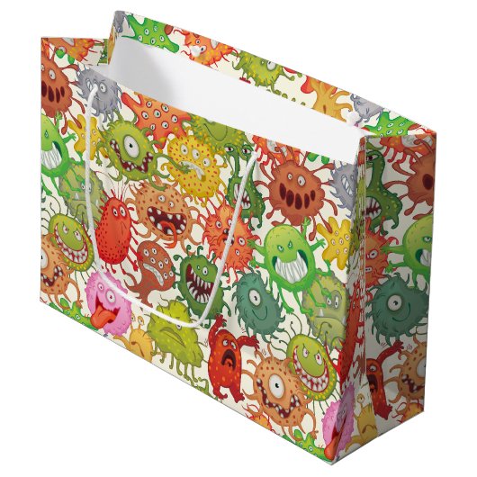 Sac cadeau Aliens et Monstres (Devant Angle)