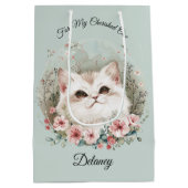 Sac cadeau Amoureux de les chats Manga Kitten & Sa (Dos)