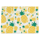 Sac cadeau ananas - Grand, brillant (Devant)