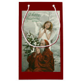 Sac Cadeau Angel Et Père Noël (Dos)