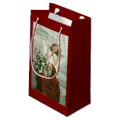 Sac Cadeau Angel Et Père Noël (Dos Angle)