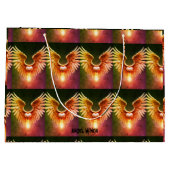 Sac cadeau Angel Wings de couleur vive (Dos)