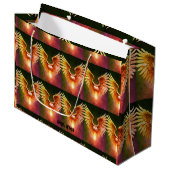 Sac cadeau Angel Wings de couleur vive (Devant Angle)