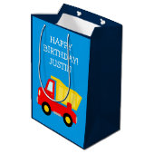 sac cadeau Anniversaire de enfant camion camion de (Dos Angle)