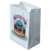 Sac cadeau Anniversaire Monster (Dos Angle)