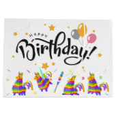 Sac cadeau Anniversaire Pinatas (Dos)