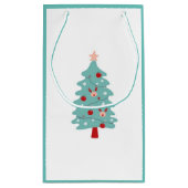 Sac Cadeau Arbre Mignon (Seafoam) (Dos)