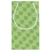 Sac cadeau - Arbre rond Ornements (Dos)