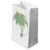Sac cadeau Arbre Vert (Dos Angle)