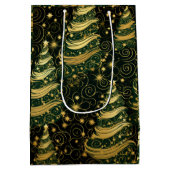 Sac cadeau Arbres de Noël (Dos)