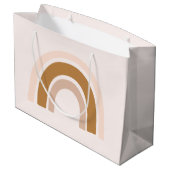 sac cadeau arc-en-ciel en neutres roses pour l'ann (Dos Angle)