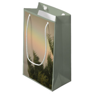 Sac cadeau Arc-en-ciel et Arbres