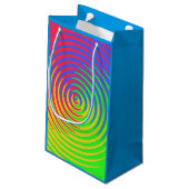 Sac cadeau arc-en-ciel Spiral (Dos Angle)