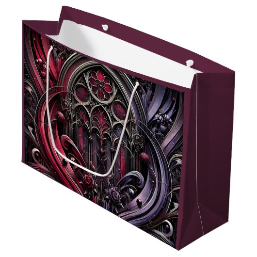 Sac cadeau Arches gothiques (Devant Angle)