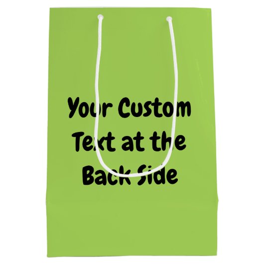 Sac cadeau au méthane de vache (Dos)