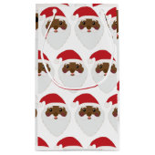 Sac cadeau au Père Noël africain (Dos)