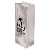 Sac cadeau au vin Elfed Up (Devant Angle)