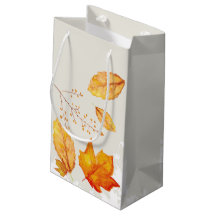 Sac cadeau automne Feuilles automne automne automn