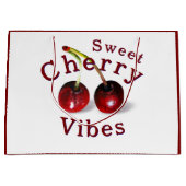 Sac cadeau aux cerises (Devant)