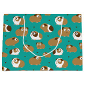 Sac cadeau aux cochons de Guinée mignons (Devant)