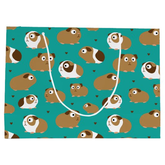 Sac cadeau aux cochons de Guinée mignons (Dos)