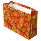sac cadeau aux feuilles d'automne (Dos Angle)