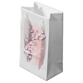 Sac cadeau aux fleurs de cerises Abstraites (Dos Angle)
