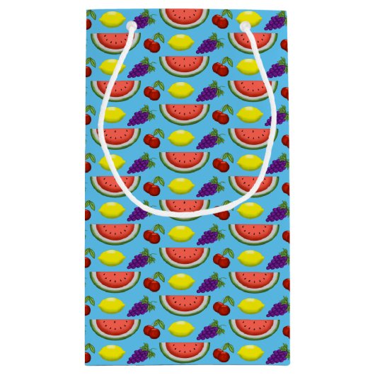 Sac cadeau aux fruits mélangés (Dos)