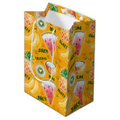 Sac cadeau aux fruits tropicaux (Devant Angle)