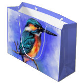 Sac cadeau aux oiseaux Kingfisher (Dos Angle)