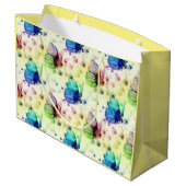 Sac cadeau aux papillons d'aquarelle (Dos Angle)