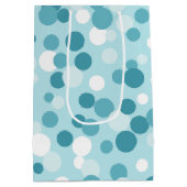 Sac cadeau aux points d'hiver (Dos)