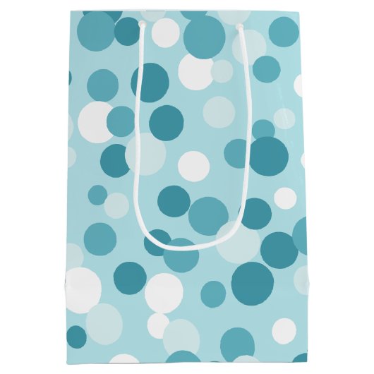 Sac cadeau aux points d'hiver (Dos)