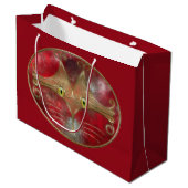 Sac cadeau aux yeux de chat (Devant Angle)