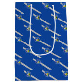 Sac cadeau avec drapeau de Las Vegas, USA (Dos)